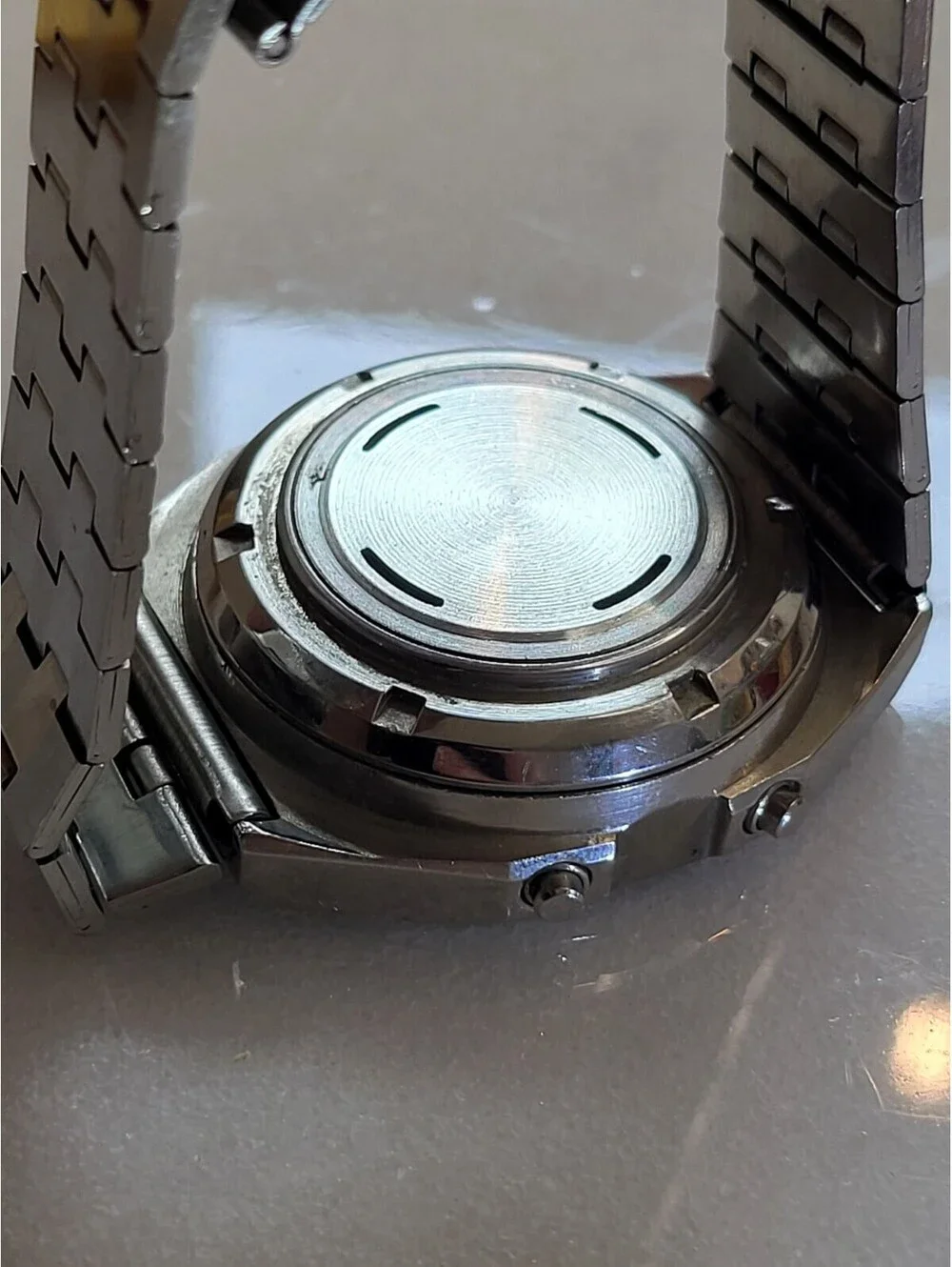 Vtg 1983 Ikelite DDL-1000 Digital Diver Mens Watch Working 38mm Fits Up To 8